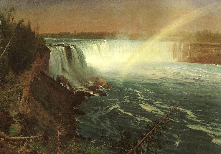 Albert Bierstadt Niagara oil painting image